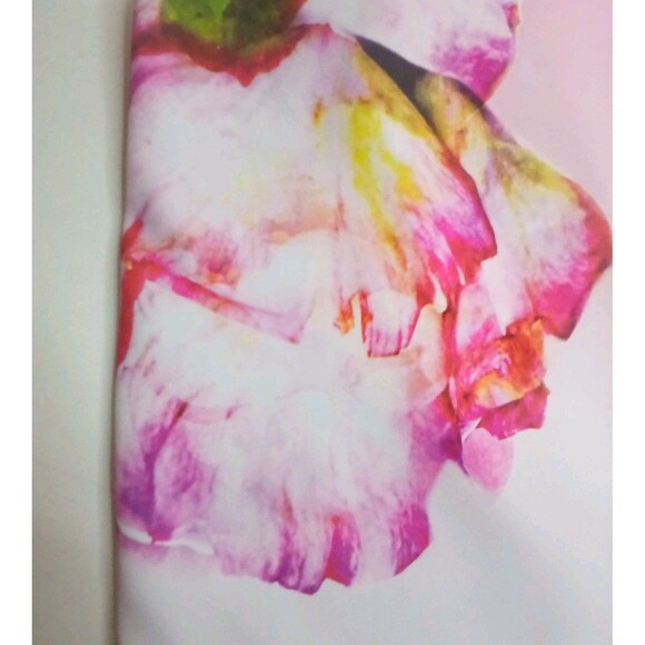 Ted Baker London Dress US Sz 6 Milisa Pure Peony Floral Printed Mini Sheath EUC - Picture 8 of 16